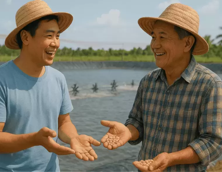 LỢI ÍCH KÉP CỦA ĐẬU NÀNH HOA KỲ ĐỐI VỚI CON TÔM